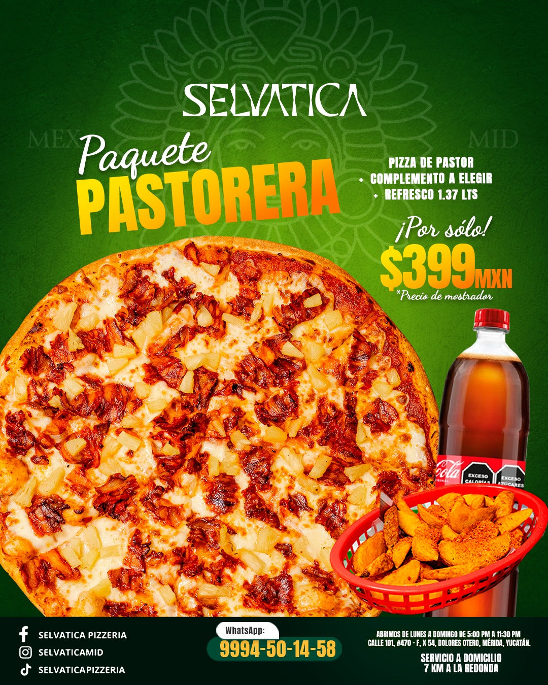 Paquete Pastorera