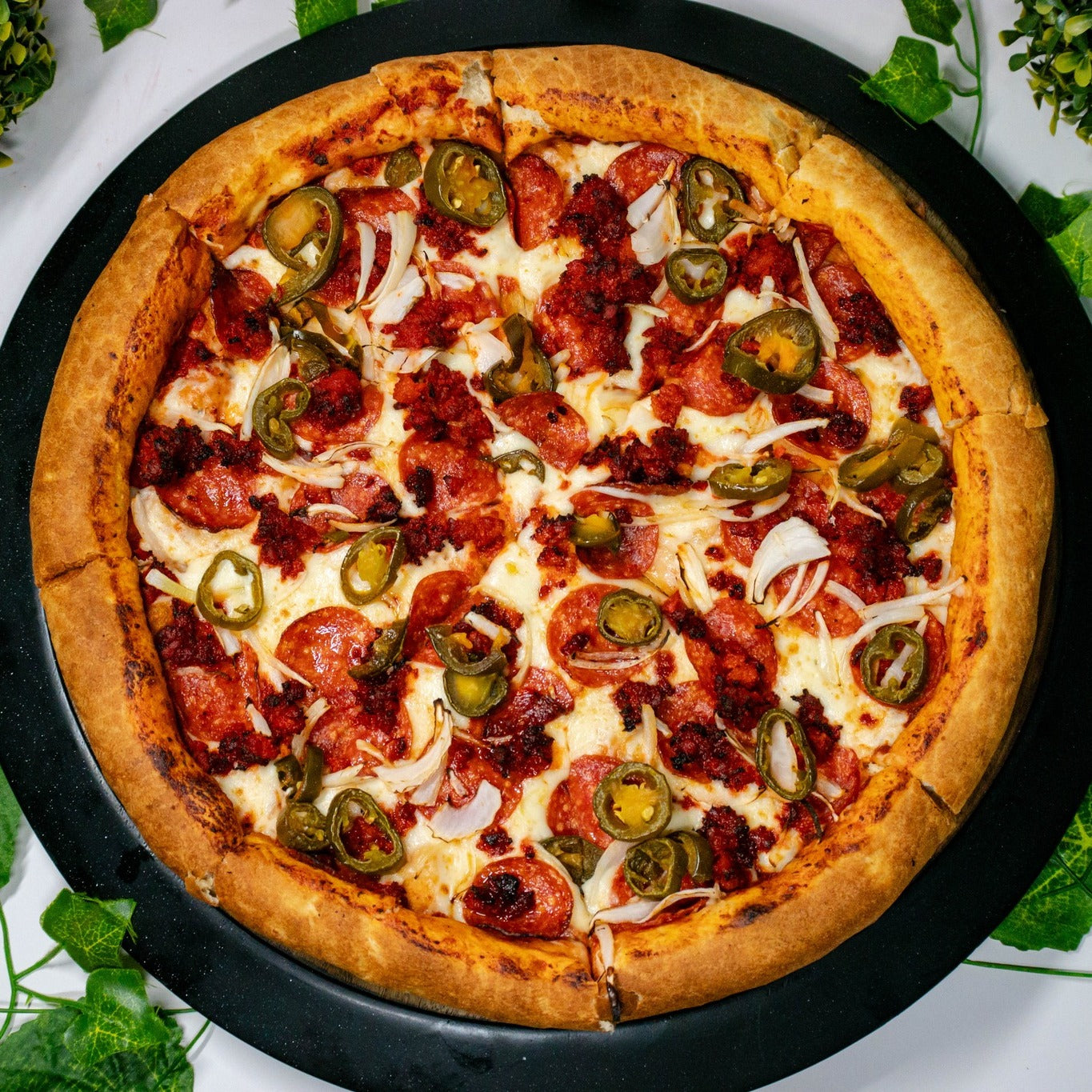 Pizza de 2 a 4 ingredientes