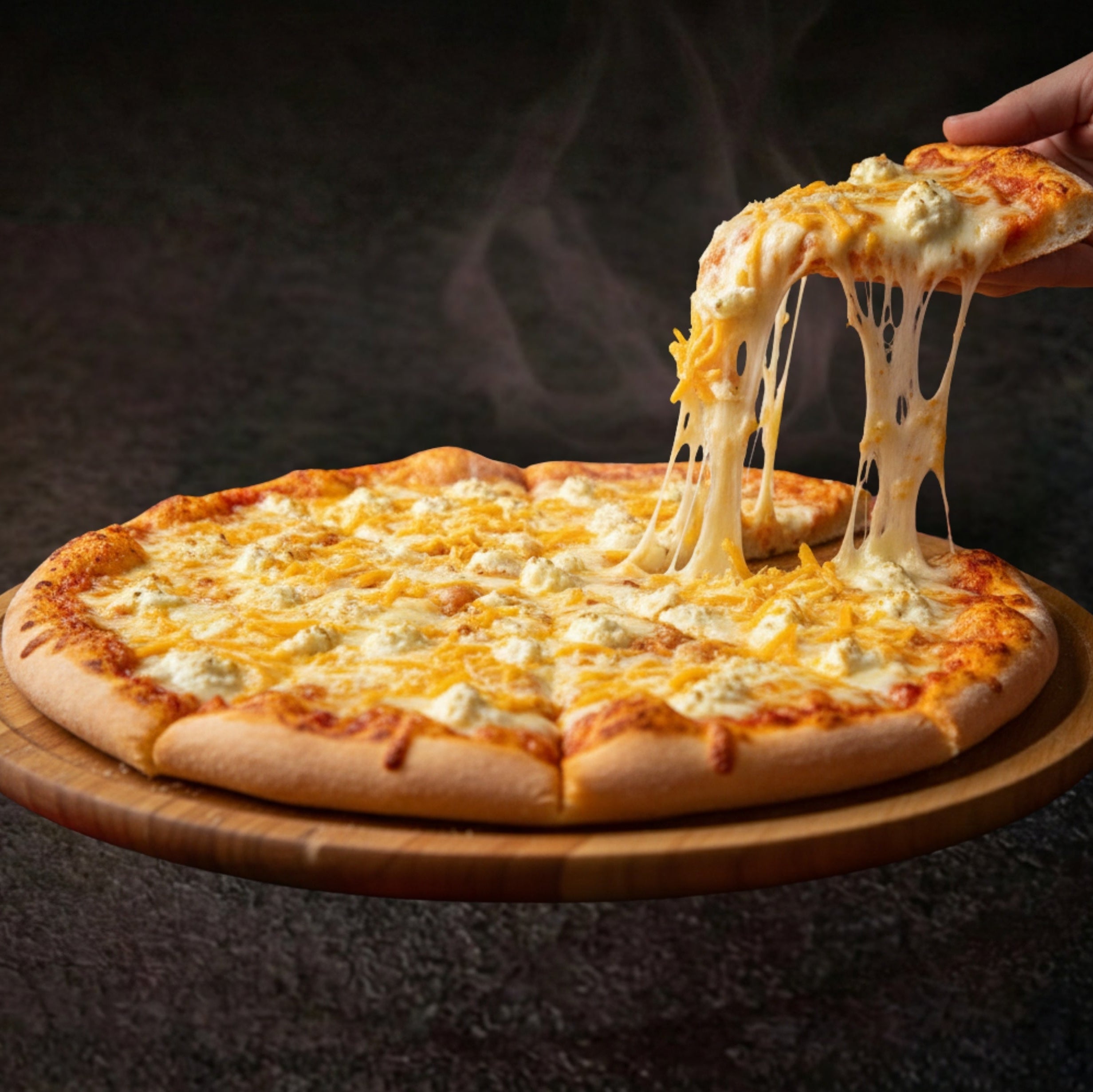 🧀🍕 Pizza 4 Quesos Grande