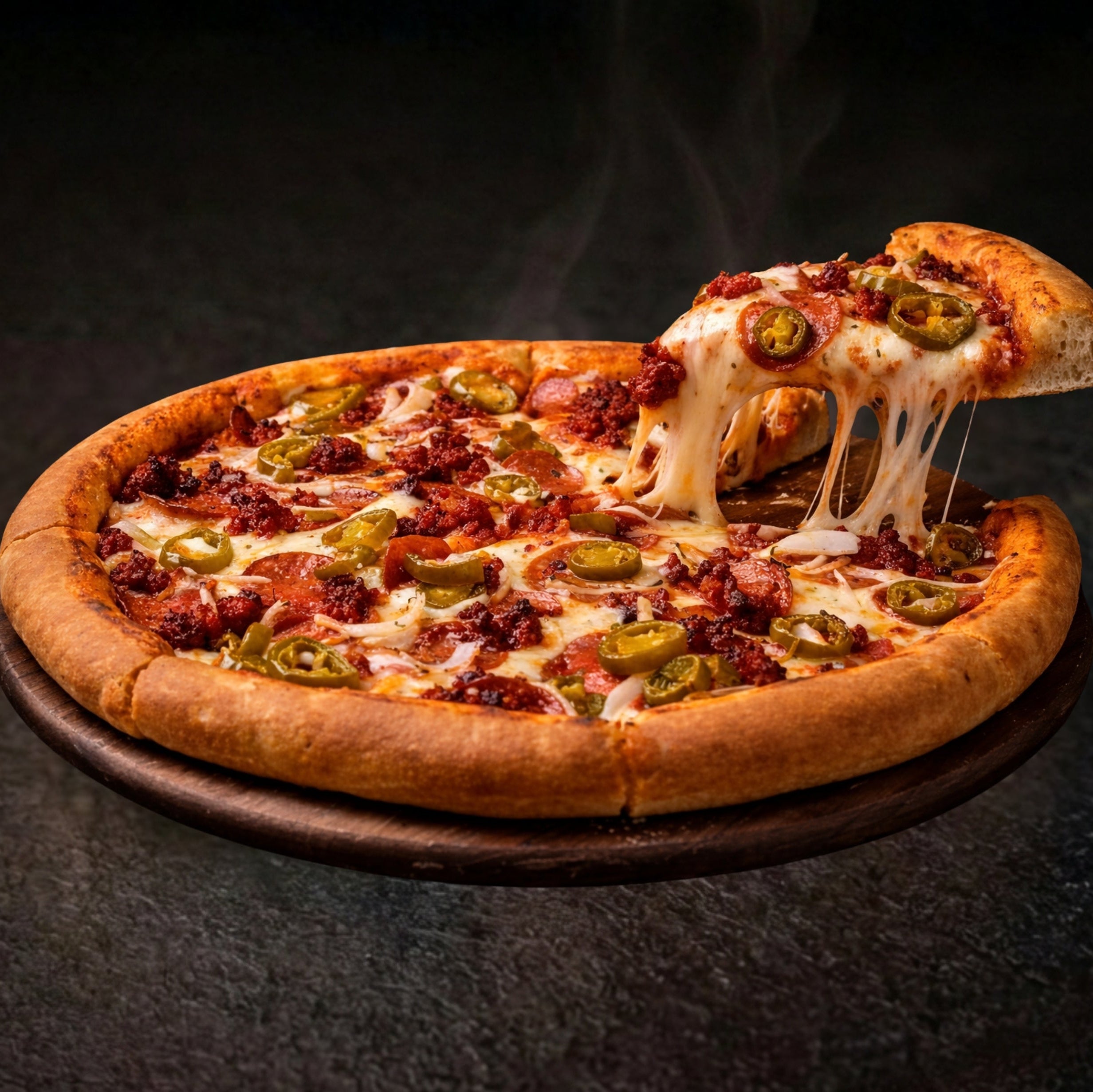 Pizza de 2 a 4 ingredientes🔥🍕